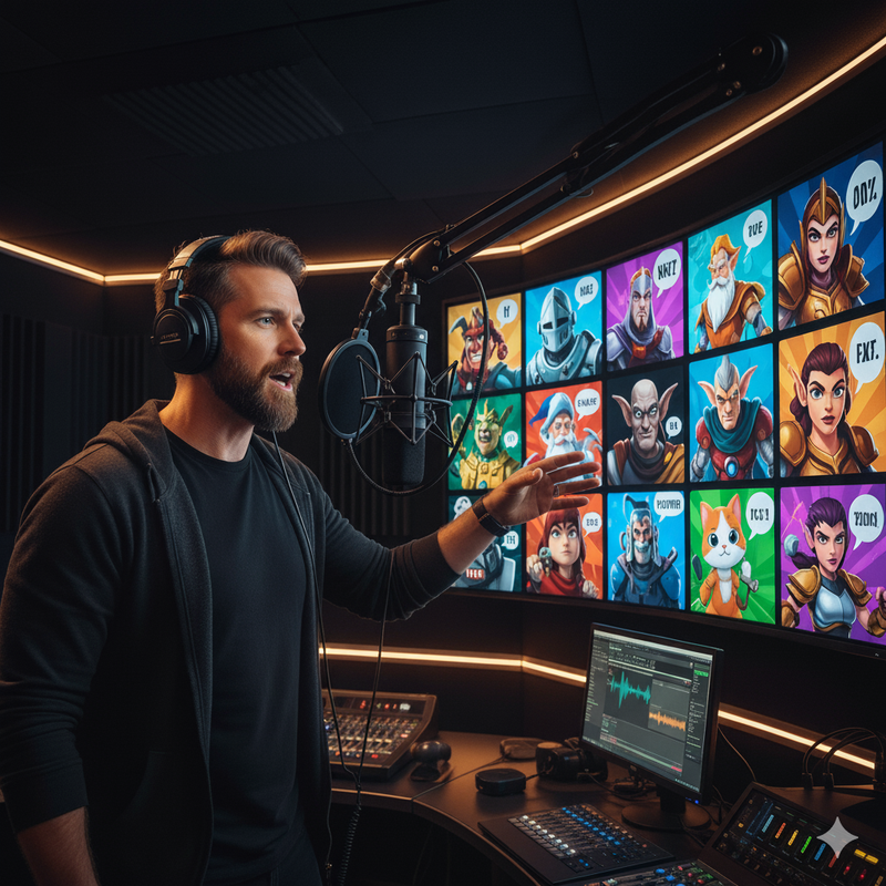 Character Voice Acting Course (Create Signature Voices)